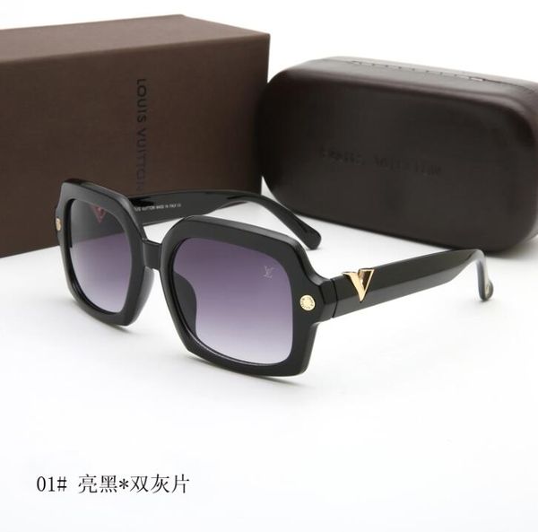 2019 brand sunglasses men's fashion evidence sunglasses designer glasses men's and women's sunglasses new glasses 7620, White;black