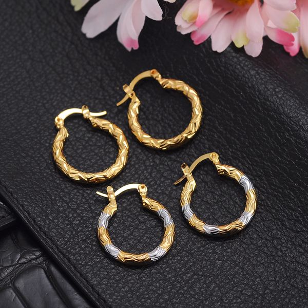 bangrui vintage fashion lucky gold color hoop earrings for african womens girls bohemia wedding party jewelry arab gift, Golden;silver
bangrui vintage fashion lucky gold color hoop earrings for african womens girls bohemia wedding party jewelry arab gift, Golden;silver