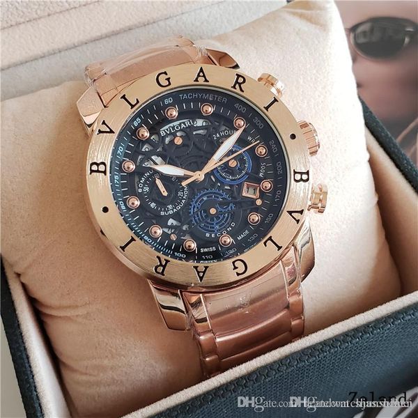 luxury brand quality small pointer work stainless steel mens quartz watches wristwatches relogies for men relojes gift, Slivery;brown
luxury brand quality small pointer work stainless steel mens quartz watches wristwatches relogies for men relojes gift, Slivery;brown