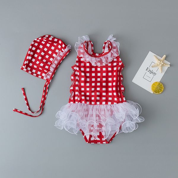 new children plaid swimsuit fashion lace ruffle tutu girls one piece swimwear cute kids spa bathing suit with hat c6289, Black
new children plaid swimsuit fashion lace ruffle tutu girls one piece swimwear cute kids spa bathing suit with hat c6289, Black
