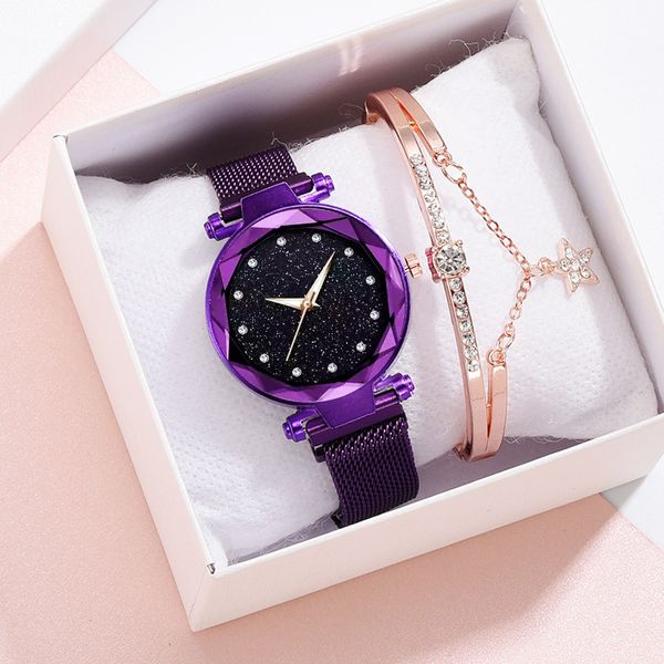 luxury women watches elegant ladies watch starry sky magnetic quartz female wristwatch gift clock, Slivery;brown
luxury women watches elegant ladies watch starry sky magnetic quartz female wristwatch gift clock, Slivery;brown