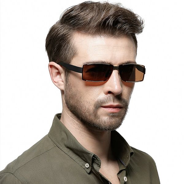 polarized sunglasses men classic frameless square sun glasses male designer driving eyewear men's sunglass uv400, White;black
polarized sunglasses men classic frameless square sun glasses male designer driving eyewear men's sunglass uv400, White;black