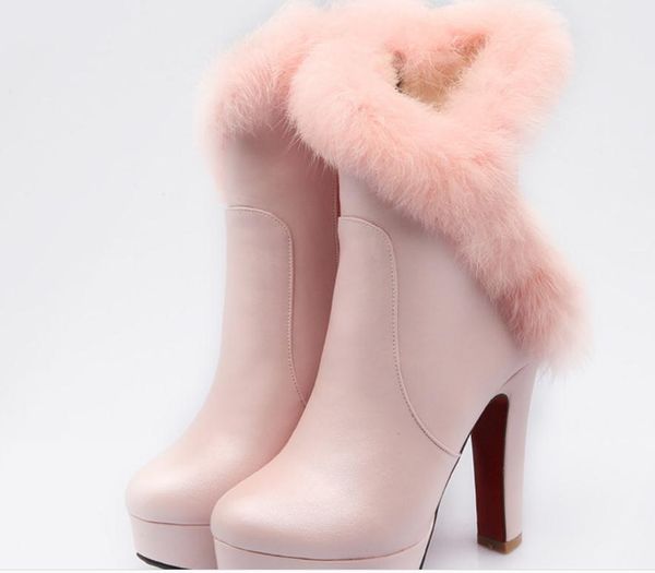 2019 women's boots in winter with new style high heel coarse heel round head waterproof table @8048, Black
2019 women's boots in winter with new style high heel coarse heel round head waterproof table @8048, Black