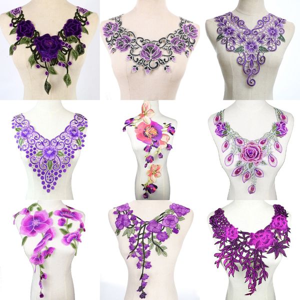 1pcs purple rose floral applique embroidery diy lace fabric neckline collar sewing applique supplies scrapbooking, Pink;blue
1pcs purple rose floral applique embroidery diy lace fabric neckline collar sewing applique supplies scrapbooking, Pink;blue