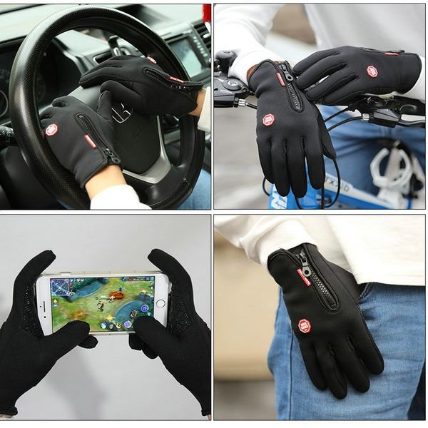 winter outdoor sports windser cycling gloves waterproof thermal gloves for men women motorcycle driving hiking skiing gloves cycling glo, Black
winter outdoor sports windser cycling gloves waterproof thermal gloves for men women motorcycle driving hiking skiing gloves cycling glo, Black