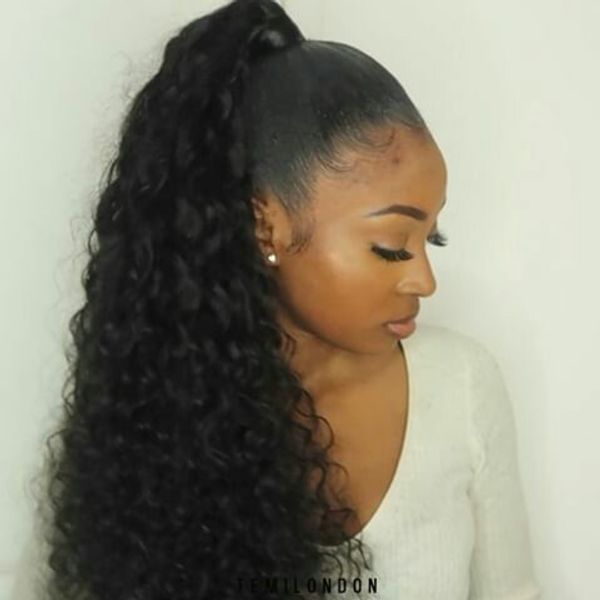 100% natural brazilian remy human hair velcr magic ponytail horsetail clips in/on new hair ponytail extension kinky curly hair 160g, Black
100% natural brazilian remy human hair velcr magic ponytail horsetail clips in/on new hair ponytail extension kinky curly hair 160g, Black