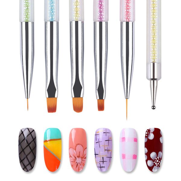5pcs/set nail art dotting pen acrylic rhinestone crystal 2 way uv gel painting manicure tools qq99, Silver
5pcs/set nail art dotting pen acrylic rhinestone crystal 2 way uv gel painting manicure tools qq99, Silver