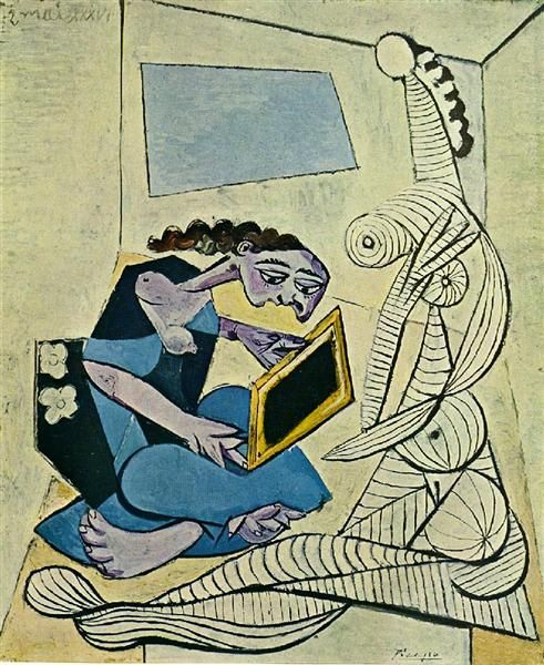 pablo picasso classical oil painting woman in the interior femmes dans un interieur 100% handmade by experienced painter picasso1004
pablo picasso classical oil painting woman in the interior femmes dans un interieur 100% handmade by experienced painter picasso1004