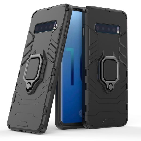 

ForFor Samsung Galaxy A7 2018 A750 J4 PLUS J6 PLUS J4 2018 J6 2018 Ring Holder Kickstand Cover Case Armor Rugged Dual Layer 50pcs/lot