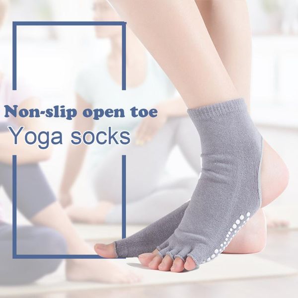 comfortable fitness anti slip pilates toeless backless cotton blend women yoga socks sweat absorption gym soft home ballet dance, Black
comfortable fitness anti slip pilates toeless backless cotton blend women yoga socks sweat absorption gym soft home ballet dance, Black