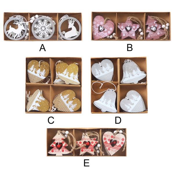 9pcs/set natural wood christmas tree ornament wooden hanging pendants gifts snow elk new year gifts christmas decoration 
9pcs/set natural wood christmas tree ornament wooden hanging pendants gifts snow elk new year gifts christmas decoration