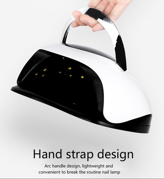 portable 120w uv led lamp for nails dryer sun light nail lamp for manicure smart lcd display all uv led gel polish nail tool
portable 120w uv led lamp for nails dryer sun light nail lamp for manicure smart lcd display all uv led gel polish nail tool