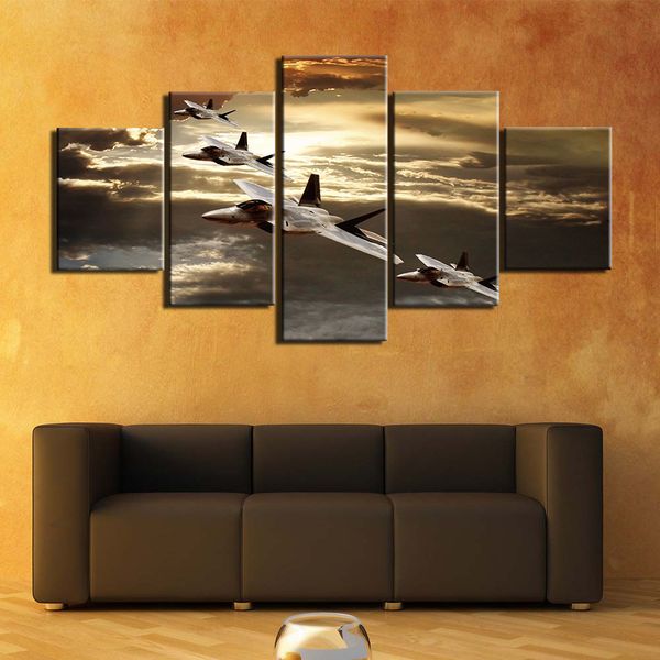canvas painting wall art frame printed pictures 5 panel poster aircraft p for living room decor
canvas painting wall art frame printed pictures 5 panel poster aircraft p for living room decor