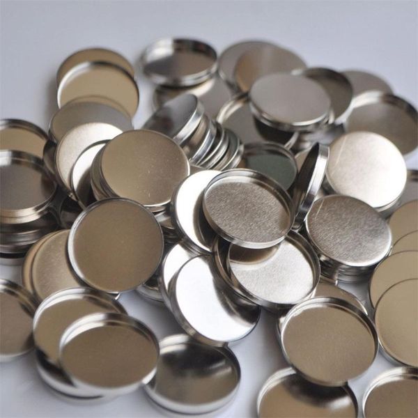 100pcs empty round tin pans for powder eyeshadow 26mm responsive to magnets beauty cosmetics
100pcs empty round tin pans for powder eyeshadow 26mm responsive to magnets beauty cosmetics