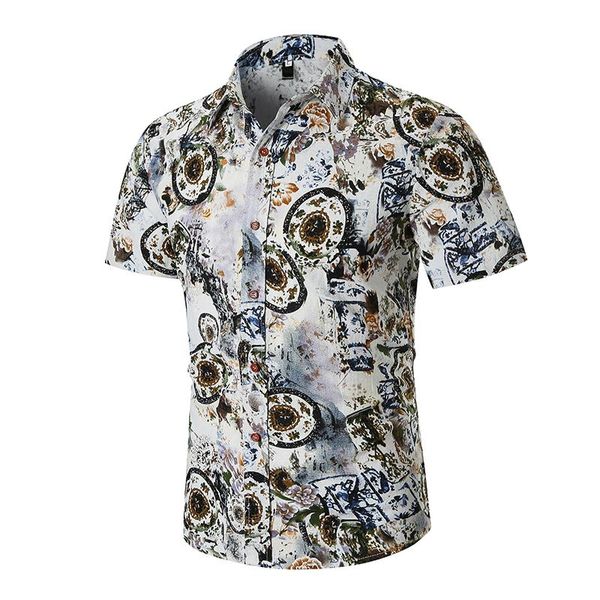 linen casual shirt men's clothing camisa social flower blouse men blouse summer floral shirt dress fashion short sleeve new, White;black
linen casual shirt men's clothing camisa social flower blouse men blouse summer floral shirt dress fashion short sleeve new, White;black