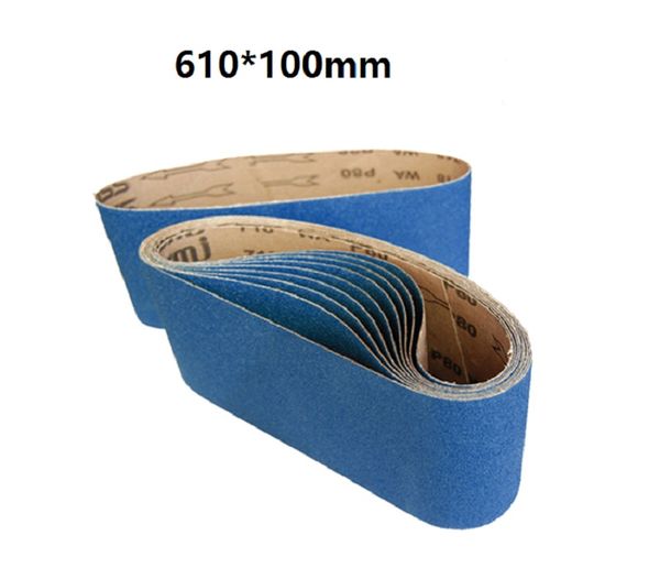 new 5pcs 610*100mm abrasive sanding belts zirconia alumina sanding belt for stainless steel / welding
new 5pcs 610*100mm abrasive sanding belts zirconia alumina sanding belt for stainless steel / welding