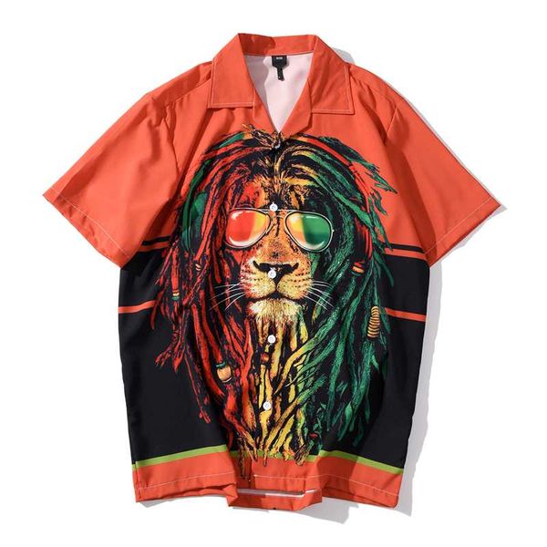 man's fashion shirt short sleeve men's hawaiian shirt men's animal print high street style men short sleeve hip hop, White;black
man's fashion shirt short sleeve men's hawaiian shirt men's animal print high street style men short sleeve hip hop, White;black