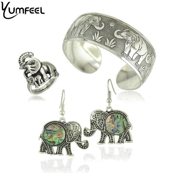 fashion new vintage elephant tibetan tibet silver plated bracelets charming elegant round metal cuff bangles women jewelry, Black
fashion new vintage elephant tibetan tibet silver plated bracelets charming elegant round metal cuff bangles women jewelry, Black