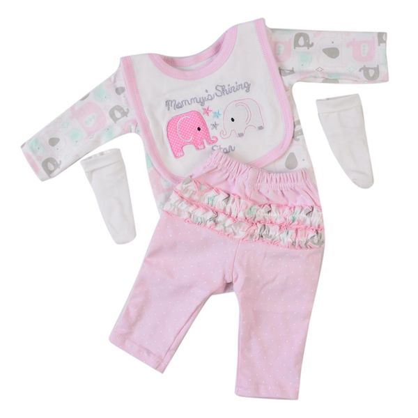 reborn doll clothes 4 pcs outfit for 22-23 inch, handmade newborn baby doll dress up set
reborn doll clothes 4 pcs outfit for 22-23 inch, handmade newborn baby doll dress up set