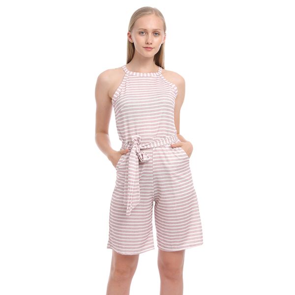 summer o neck jumpsuits lace-up beach party overalls women stripe slim playsuit off shoulder halter sleeveless rompers, Black;white
summer o neck jumpsuits lace-up beach party overalls women stripe slim playsuit off shoulder halter sleeveless rompers, Black;white