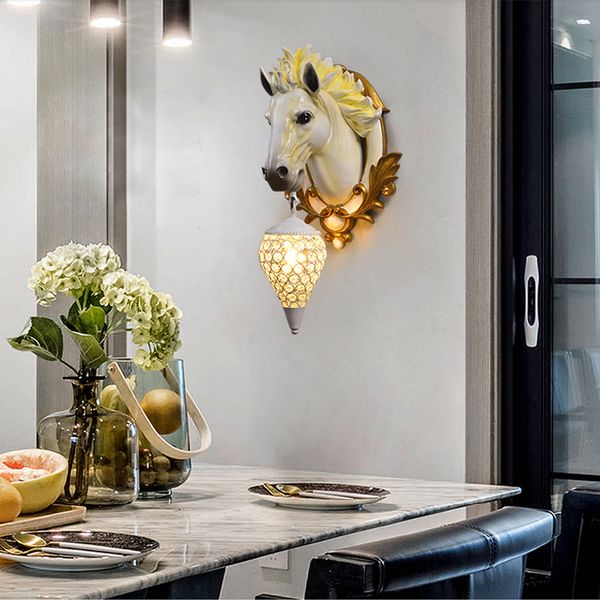 resin horse wall lamp european retro decorative wall light living room background lights bedroom bathroom aisle stair light
resin horse wall lamp european retro decorative wall light living room background lights bedroom bathroom aisle stair light