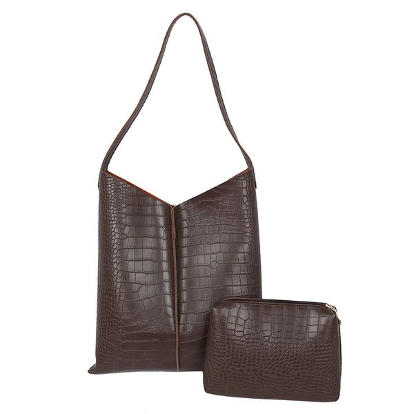 2 pcs leather messenger shoulder bags for women set bag crocodile pattern bolso mujer large capacity ladies totes female purse
2 pcs leather messenger shoulder bags for women set bag crocodile pattern bolso mujer large capacity ladies totes female purse
