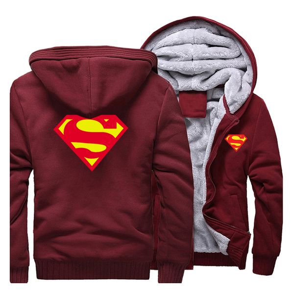 superman clark kent jacket sweatshirt men super man hoodies zipper winter thick fleece coat jackets sportswear black streetwear
superman clark kent jacket sweatshirt men super man hoodies zipper winter thick fleece coat jackets sportswear black streetwear