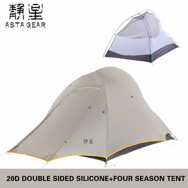 astagear tent 1.57kg double sided 20d silicone ultralight camping tent outdoor 2 persons 4 seasons waterproof index 5000mm
astagear tent 1.57kg double sided 20d silicone ultralight camping tent outdoor 2 persons 4 seasons waterproof index 5000mm