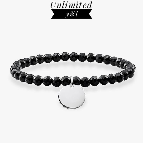 6mm strand браслеты черный оникс бисер 925 серебряный круглый диск браслет браслеты женские мужские ювелирные изделия аксессуары подарочные, Black
6mm strand браслеты черный оникс бисер 925 серебряный круглый диск браслет браслеты женские мужские ювелирные изделия аксессуары подарочные, Black