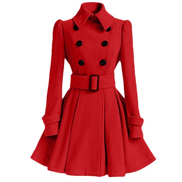 autumn winter coat women fashion vintage slim double breasted jackets female elegant long warm white coat, Black
autumn winter coat women fashion vintage slim double breasted jackets female elegant long warm white coat, Black