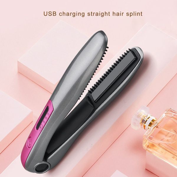usb charging hair straightener mini electric splint straight volume dual-use wireless portable hair curler with comb teeth
usb charging hair straightener mini electric splint straight volume dual-use wireless portable hair curler with comb teeth