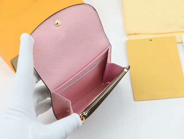 

High Quality Famous Women/men Purses Hot sale new Genuine leather card holder short hasp Graphite Wallets With Box dust Bags