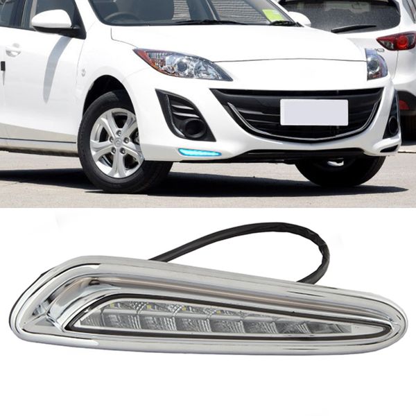 1 pair drl daytime running lights fog lamp yellow turn signal 12v daylight for mazda 3 mazda3 axela 2010 2011 2012 2013
1 pair drl daytime running lights fog lamp yellow turn signal 12v daylight for mazda 3 mazda3 axela 2010 2011 2012 2013
