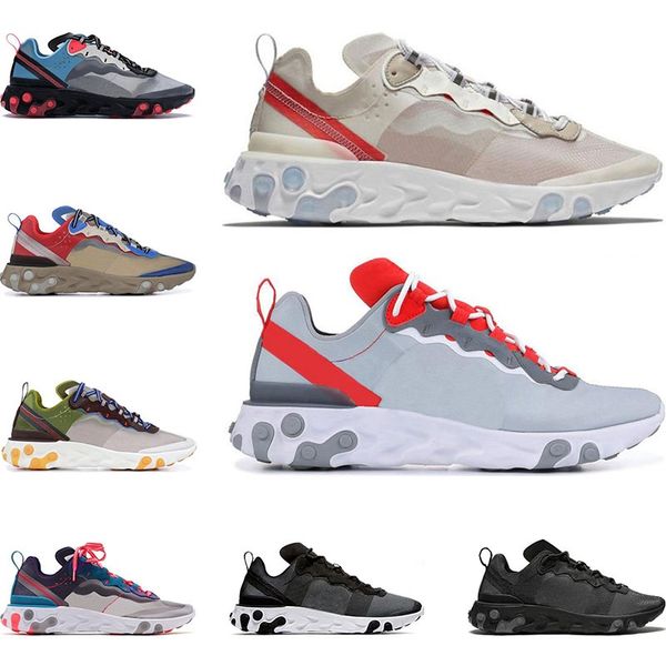 new react element 55 87 running shoes for men womens moss solar red triple black white royal red sports sneakers size 36-45, White;red
new react element 55 87 running shoes for men womens moss solar red triple black white royal red sports sneakers size 36-45, White;red