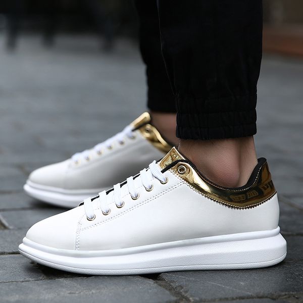 small white shoes men's spring autumn new thick men casual shoes fashion british students shoes zapatillas hombre, Black
small white shoes men's spring autumn new thick men casual shoes fashion british students shoes zapatillas hombre, Black