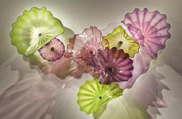 elegant wall lamps decor flower plate new style crystal pink color murano glass flush monted art plates
elegant wall lamps decor flower plate new style crystal pink color murano glass flush monted art plates