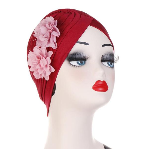 muslim hat 2019 spring and autumn new flower decoration multicolor fashion indian hat cotton women's hat, Silver
muslim hat 2019 spring and autumn new flower decoration multicolor fashion indian hat cotton women's hat, Silver
