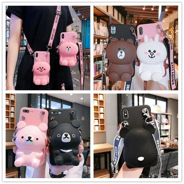 luxury designer cute cartoon 3d care bear wallet case for iphone 11 case 6 7 8 plus x xs max xr wallet anti-fall lanyard strap soft cover
luxury designer cute cartoon 3d care bear wallet case for iphone 11 case 6 7 8 plus x xs max xr wallet anti-fall lanyard strap soft cover
