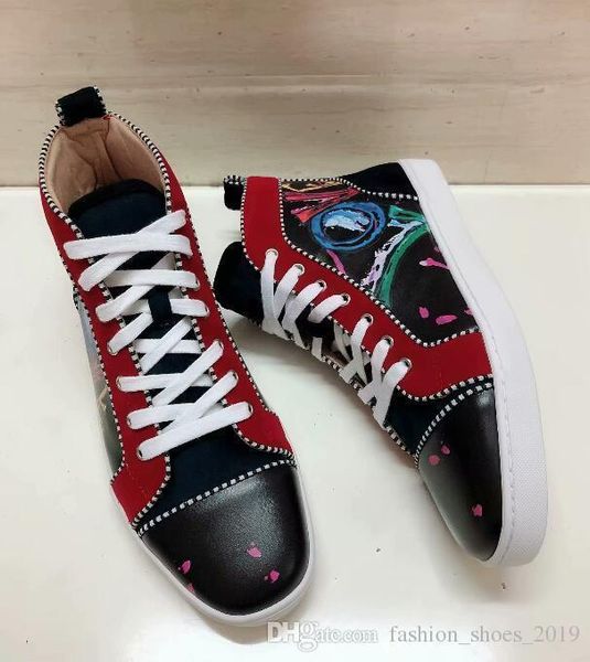 Дизайнер красные днища Повседневная обувь скольжения на роликовой лодке мужские
Дизайнер красные днища Повседневная обувь скольжения на роликовой лодке мужские