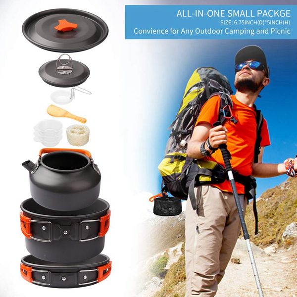 3pcs/set outdoor set pot camping teapot set pot combination ultra light hard alumina camping cookware tableware outdoor camping
3pcs/set outdoor set pot camping teapot set pot combination ultra light hard alumina camping cookware tableware outdoor camping