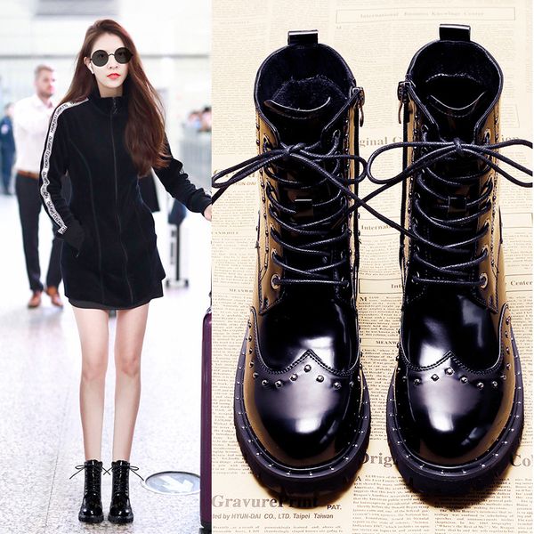 white ankle boots women's rubber shoes rain zipper luxury designer booties ladies boots-women winter footwear round toe low, Black
white ankle boots women's rubber shoes rain zipper luxury designer booties ladies boots-women winter footwear round toe low, Black