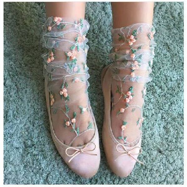 women's lovely embroidery flowers socks.lolita ladies girl's transparent lace mesh floral socks hosiery gauze sox.2color, Black;white
women's lovely embroidery flowers socks.lolita ladies girl's transparent lace mesh floral socks hosiery gauze sox.2color, Black;white