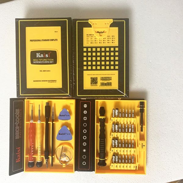 kaisi 38 in 1 precision screwdriver sets versatile multipurpose screwdrivers kit opening repair tools for iphone for ipad for samsung ks-380
kaisi 38 in 1 precision screwdriver sets versatile multipurpose screwdrivers kit opening repair tools for iphone for ipad for samsung ks-380
