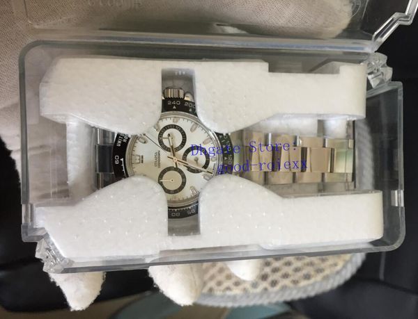 mens automatic chronograph watch cal.4130 watches men 904l steel ceramic bezel sport 116500 eta perpetual cosmograph ar factory wristwatches, Slivery;brown
mens automatic chronograph watch cal.4130 watches men 904l steel ceramic bezel sport 116500 eta perpetual cosmograph ar factory wristwatches, Slivery;brown