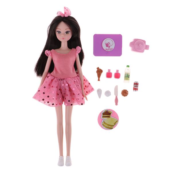 27cm huggable modern girl doll clothes accessories playset plastic toy leisurely afternoon tea style
27cm huggable modern girl doll clothes accessories playset plastic toy leisurely afternoon tea style