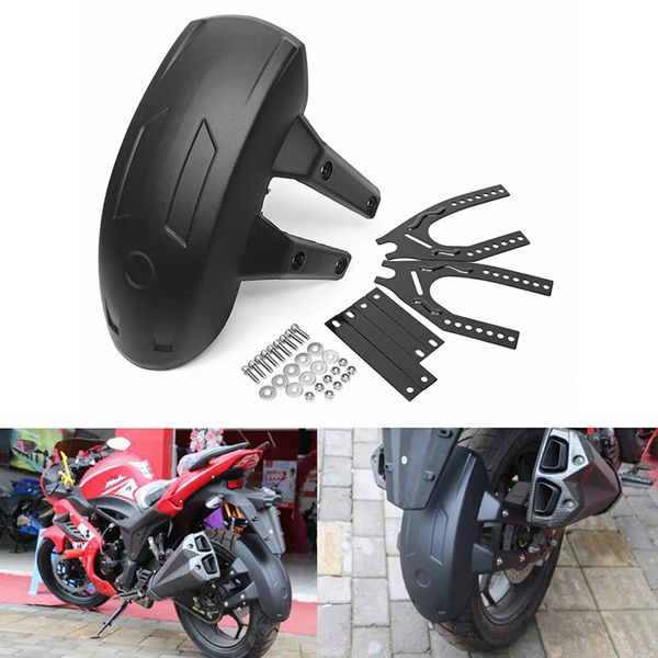 universal flat fork black plastic motorcycle rear wheel for fender splash guard rear wheel cover splash guard mudguard w/bracket
universal flat fork black plastic motorcycle rear wheel for fender splash guard rear wheel cover splash guard mudguard w/bracket