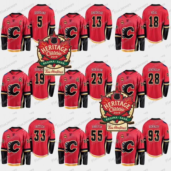 23 Sean Monahan 2019 Heritage Classic Calgary Flames 13 Johnny Gaudreau 55 Noah Hanifin Sam Bennett James Neal Matthew Tkachuk David Rittich
23 Sean Monahan 2019 Heritage Classic Calgary Flames 13 Johnny Gaudreau 55 Noah Hanifin Sam Bennett James Neal Matthew Tkachuk David Rittich