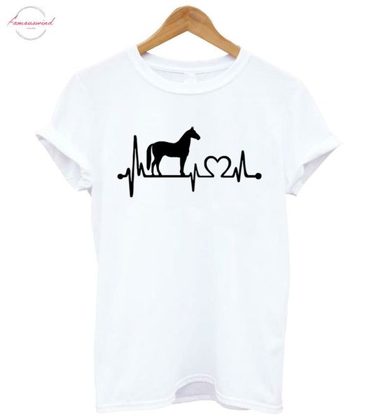 horse heartbeat line print women tshirt casual funny t shirt for lady girl short tee hipster tumblr female tshirt, White
horse heartbeat line print women tshirt casual funny t shirt for lady girl short tee hipster tumblr female tshirt, White
