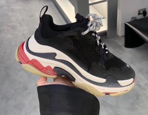 paris fashion luxury designer women shoes dad shoes triple s 17fw sneakers for men women spring chaussures navy blue orange daddy shoes t01, Black
paris fashion luxury designer women shoes dad shoes triple s 17fw sneakers for men women spring chaussures navy blue orange daddy shoes t01, Black