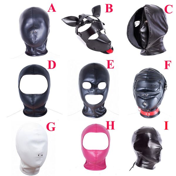 leather head bondage mask hood ,blackout mask blindfold,role play costume,toys for couple
leather head bondage mask hood ,blackout mask blindfold,role play costume,toys for couple